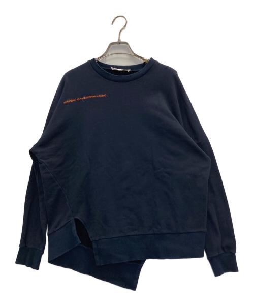 ENFOLD（エンフォルド）ENFOLD (エンフォルド) オーディオスウェット ネイビー サイズ:FREEの古着・服飾アイテム