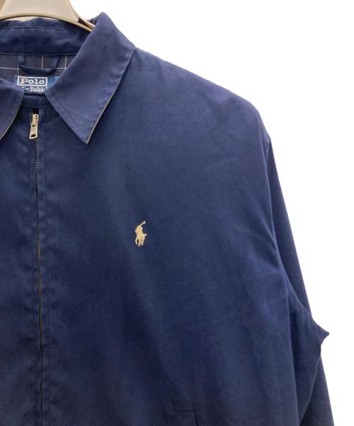 POLO RALPH LAUREN（ポロ・ラルフローレン）POLO RALPH LAUREN (ポロ・ラルフローレン) 90s スイングトップ ネイビー サイズ:Ⅼの古着・服飾アイテム
