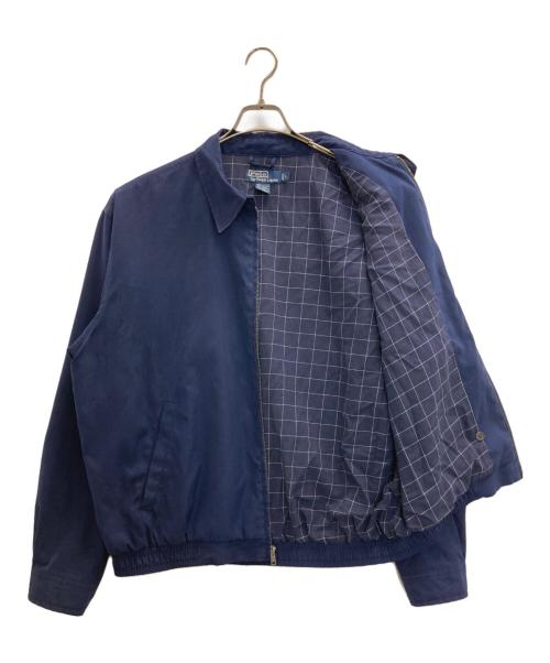 POLO RALPH LAUREN（ポロ・ラルフローレン）POLO RALPH LAUREN (ポロ・ラルフローレン) 90s スイングトップ ネイビー サイズ:Ⅼの古着・服飾アイテム