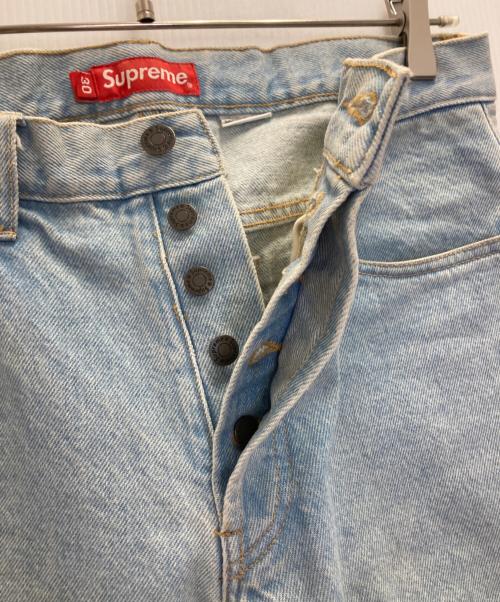 SUPREME（シュプリーム）SUPREME (シュプリーム) Washed Regular Jeans スター刺繍 インディゴ サイズ:W30の古着・服飾アイテム
