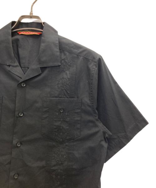 HAVANERA（ハバネラ）HAVANERA (ハバネラ) CUBA SHIRTS ブラック サイズ:Sの古着・服飾アイテム