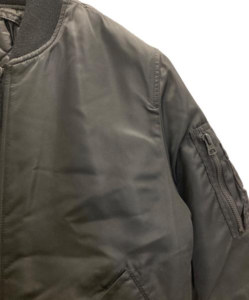 ALPHA（アルファ）ALPHA (アルファ) JOURNAL STANDARD (ジャーナルスタンダード) MA-1ジャケット ブラック サイズ:Mの古着・服飾アイテム