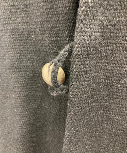 TRUJILLO'S（トルフィリオス）TRUJILLO'S (トルフィリオス) ラウンドネック Lower Front Pockets チマヨ ラグ ベスト ブラック サイズ:Ⅿの古着・服飾アイテム