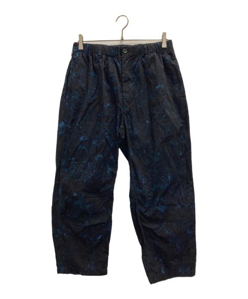 RANDT（アールアンドティー）RANDT (アールアンドティー) Studio Pant  Cotton Batik（スタジオパンツコットンバティック） ネイビー サイズ:Sの古着・服飾アイテム