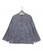 POST O'ALLS×SHIPSポストオーバーオールズ×シップス）の古着「別注 Chinois DV」｜ホワイト