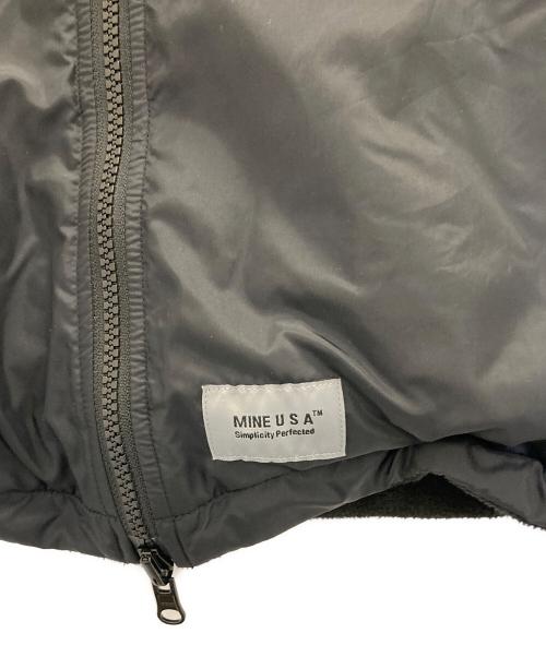 MINE USA（マインユーエスエー）MINE USA (マインユーエスエー) REVERSIBLE DOUBLE ZIP JACKET（リバーシブルダブルジップジャケット） ブラック サイズ:2の古着・服飾アイテム