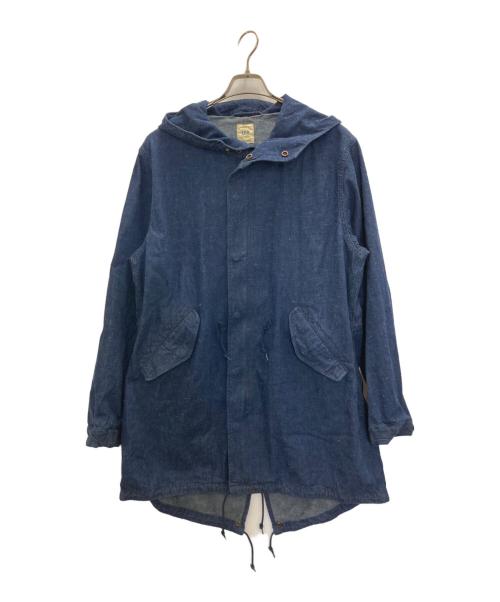 F.O.B FACTORY（エフオービー ファクトリー）F.O.B FACTORY (エフオービー ファクトリー) M-51 デニム シェルパーカー インディゴ サイズ:Ⅿの古着・服飾アイテム