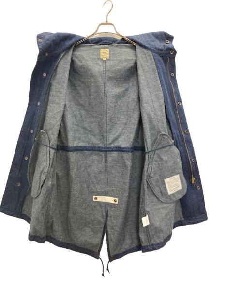 F.O.B FACTORY（エフオービー ファクトリー）F.O.B FACTORY (エフオービー ファクトリー) M-51 デニム シェルパーカー インディゴ サイズ:Ⅿの古着・服飾アイテム