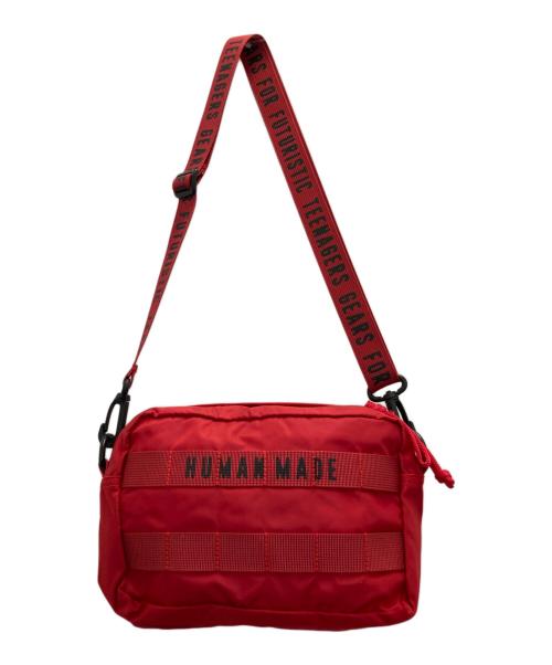 HUMAN MADE（ヒューマンメイド）HUMAN MADE (ヒューマンメイド) ミリタリーポーチ レッドの古着・服飾アイテム
