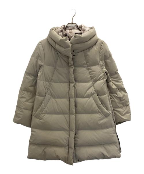 NISHIKAWA（ニシカワ）NISHIKAWA (ニシカワ) nano・universe (ナノ・ユニバース) ダウンコート ベージュ サイズ:36の古着・服飾アイテム