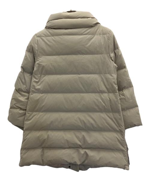 NISHIKAWA（ニシカワ）NISHIKAWA (ニシカワ) nano・universe (ナノ・ユニバース) ダウンコート ベージュ サイズ:36の古着・服飾アイテム