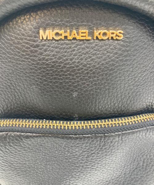 MICHAEL KORS（マイケル・コース）MICHAEL KORS (マイケル・コース) ミニリュック ブラックの古着・服飾アイテム