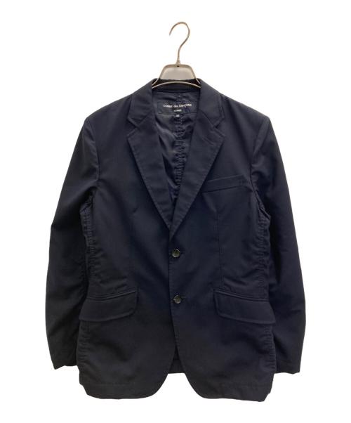 COMME des GARCONS HOMME（コムデギャルソン オム）COMME des GARCONS HOMME (コムデギャルソン オム) ウールトロジャケット ネイビー サイズ:XSの古着・服飾アイテム