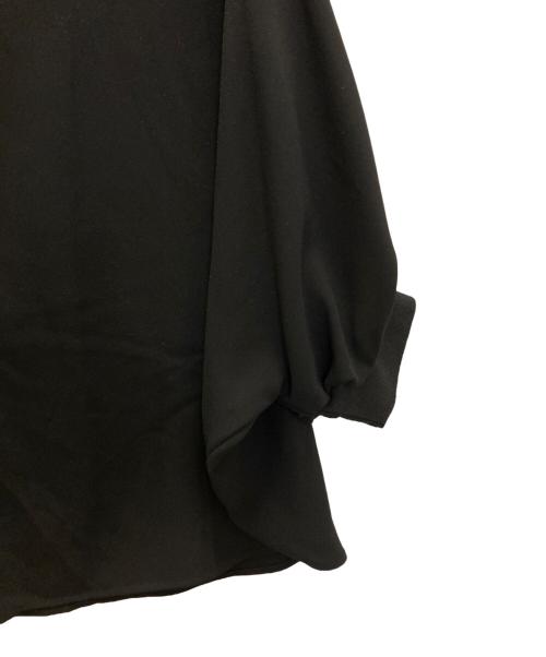 BEARDSLEY（ビアズリー）BEARDSLEY (ビアズリー) ニットコンビブラウス ブラック サイズ:FREEの古着・服飾アイテム