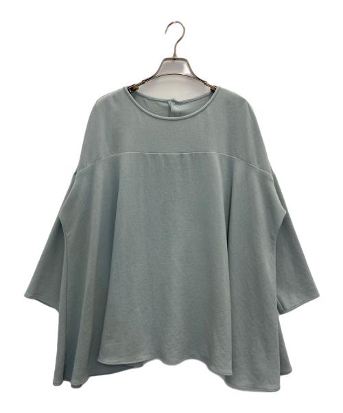 BEARDSLEY（ビアズリー）BEARDSLEY (ビアズリー) フレアーブラウス グリーン サイズ:FREEの古着・服飾アイテム