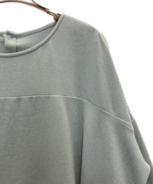 BEARDSLEY（ビアズリー）BEARDSLEY (ビアズリー) フレアーブラウス グリーン サイズ:FREEの古着・服飾アイテム