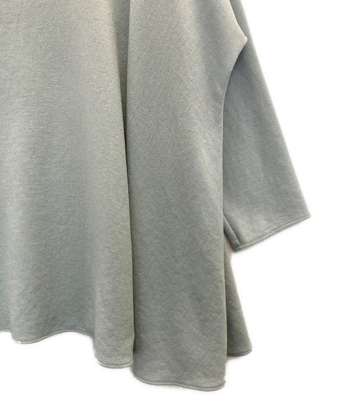 BEARDSLEY（ビアズリー）BEARDSLEY (ビアズリー) フレアーブラウス グリーン サイズ:FREEの古着・服飾アイテム