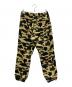 A BATHING APE (ア ベイシング エイプ) 1ST CAMO STRETCH TRACK PANTS マルチカラー サイズ:Ⅿ：12000円