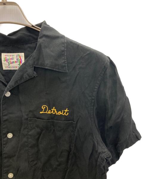 histeric（ヒステリック）histeric (ヒステリック) 刺繍シャツ ブラック サイズ:SIZE Mの古着・服飾アイテム