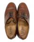 中古・古着 LOAKE (ローク) プレーントゥシューズ ブラウン サイズ:8　1/2：8000円