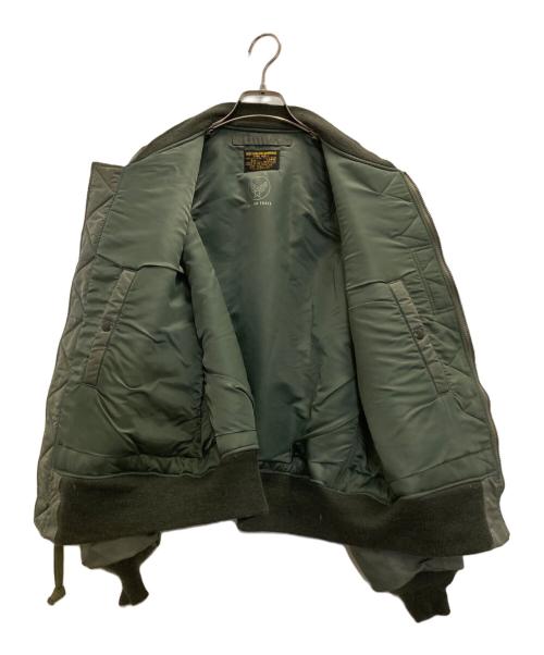 BUZZ RICKSON'S（バズリクソンズ）Buzz Rickson's (バズリクソンズ) TYPE MA-1 “LION UNIFORM INC.” オリーブ サイズ:Ⅼの古着・服飾アイテム