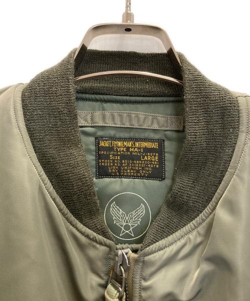 BUZZ RICKSON'S（バズリクソンズ）Buzz Rickson's (バズリクソンズ) TYPE MA-1 “LION UNIFORM INC.” オリーブ サイズ:Ⅼの古着・服飾アイテム