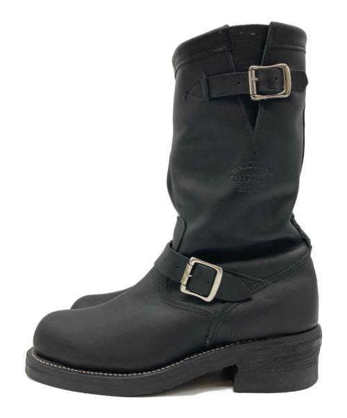 CHIPPEWA（チペワ）CHIPPEWA (チペワ) 11inch ORIGINAL STEEL TOE ENGINEER BOOTS ブラック サイズ:7 Eの古着・服飾アイテム