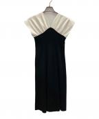 HER LIP TOハーリップトゥ）の古着「bon voyage belted long dress」｜ブラック