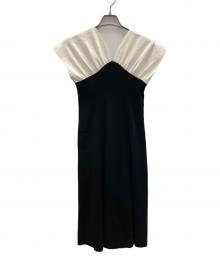 HER LIP TO（ハーリップトゥ）の古着「bon voyage belted long dress」｜ブラック