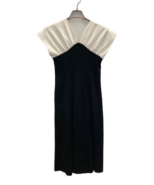 HER LIP TO（ハーリップトゥ）Her lip to (ハーリップトゥ) bon voyage belted long dress ブラック サイズ:SIZE Sの古着・服飾アイテム