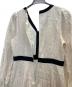 中古・古着 Her lip to (ハーリップトゥ) Nottingham Lace Long Dress ホワイト サイズ:Ｍ：8000円