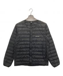 mont-bell（モンベル）の古着「スペリオダウン ラウンドネックジャケット」｜ブラック
