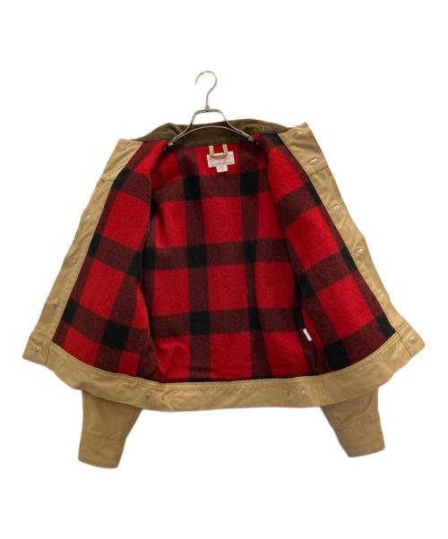 C.C. Filson（フィルソン）C.C. FILSON (フィルソン) Tin Cloth Ranch Jacket ベージュ サイズ:Sの古着・服飾アイテム