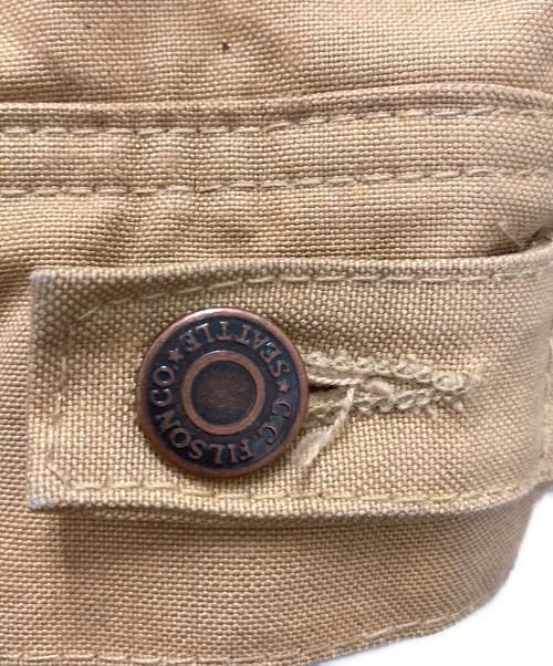 C.C. Filson（フィルソン）C.C. FILSON (フィルソン) Tin Cloth Ranch Jacket ベージュ サイズ:Sの古着・服飾アイテム