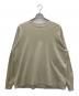 AURALEE（オーラリー）の古着「LUSTER PLAITING L/S TEE」｜ベージュ