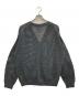YOKE (ヨーク) MESHED KNIT CARDIGAN（メッシュドニットカーディガン） ブラック サイズ:3：15000円