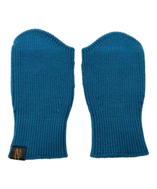 BATONER（バトナ―）BATONER (バトナ―) Solid Wool Hand Warmer ブルーの古着・服飾アイテム