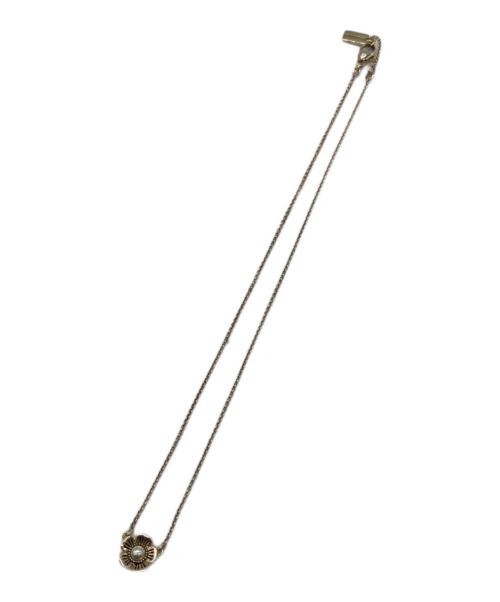 COACH（コーチ）COACH (コーチ) フラワーモチーフネックレス ゴールドの古着・服飾アイテム