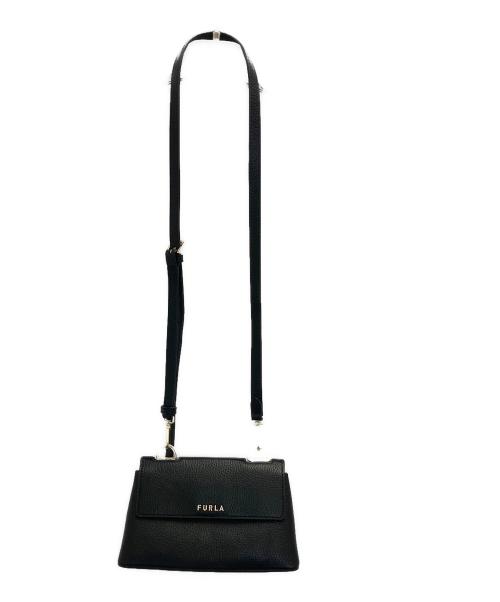 FURLA（フルラ）FURLA (フルラ) ミニショルダーバッグ ブラックの古着・服飾アイテム