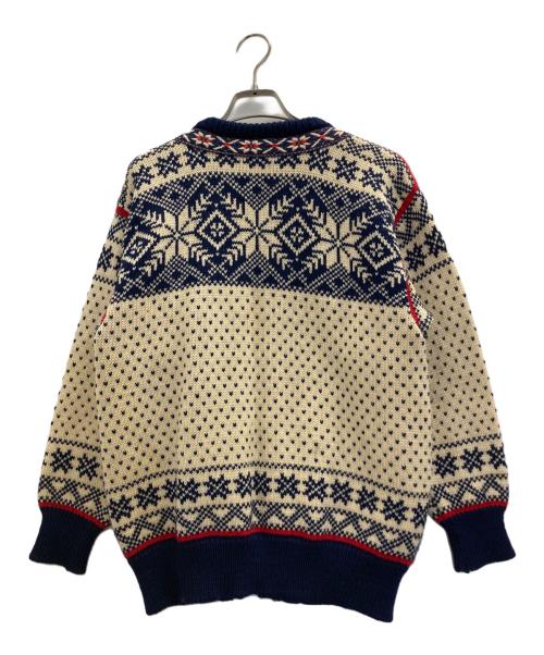 DALE OF NORWAY（ダーレ オブ ノルウェイ）DALE OF NORWAY (ダーレ オブ ノルウェイ) 90s ノルディックカーディガン ネイビー サイズ:XSの古着・服飾アイテム