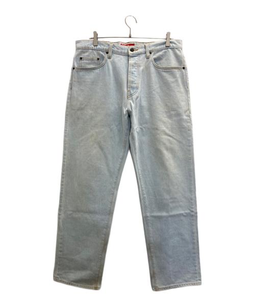 SUPREME（シュプリーム）Supreme (シュプリーム) Regular Jean/レギュラージーンズ Washed Blue サイズ:W34の古着・服飾アイテム