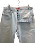 中古・古着 Supreme (シュプリーム) Regular Jean/レギュラージーンズ Washed Blue サイズ:W34：12000円
