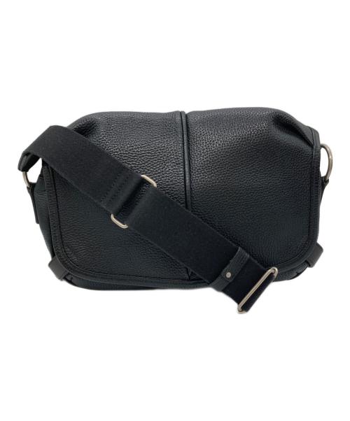 A,coba.lt by A.D.M.J（エーディーエムジェー）A,coba.lt by A.D.M.J (エーディーエムジェー) レザーショルダーバッグ ブラックの古着・服飾アイテム