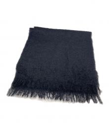 WEEKEND Max Mara（ウィークエンド マックスマーラ）の古着「mohair mix muffler（モヘアミックスマフラー）」｜ブラック