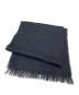 WEEKEND Max Mara (ウィークエンド マックスマーラ) mohair mix muffler（モヘアミックスマフラー） ブラック：8000円