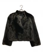 SAGA MINKサガミンク）の古着「ミンクファージャケット」｜ブラック
