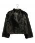 SAGA MINK（サガミンク）の古着「ミンクファージャケット」｜ブラック