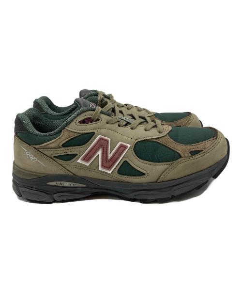 NEW BALANCE（ニューバランス）NEW BALANCE (ニューバランス) スニーカー オリーブ×グリーン サイズ:27.5ｃｍの古着・服飾アイテム