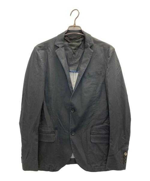 DIESEL（ディーゼル）DIESEL (ディーゼル) ジョグジーンズテーラードジャケット ネイビー サイズ:46の古着・服飾アイテム