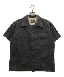 EIGHT G（エイトジー）の古着「Ｓ/Ｓワークシャツ」｜ブラック